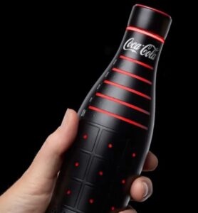 La botella más moderna de Coca Cola