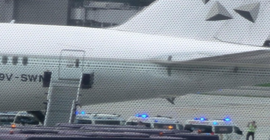 ¿Qué pasó con el avión de boeing en Bangkok?