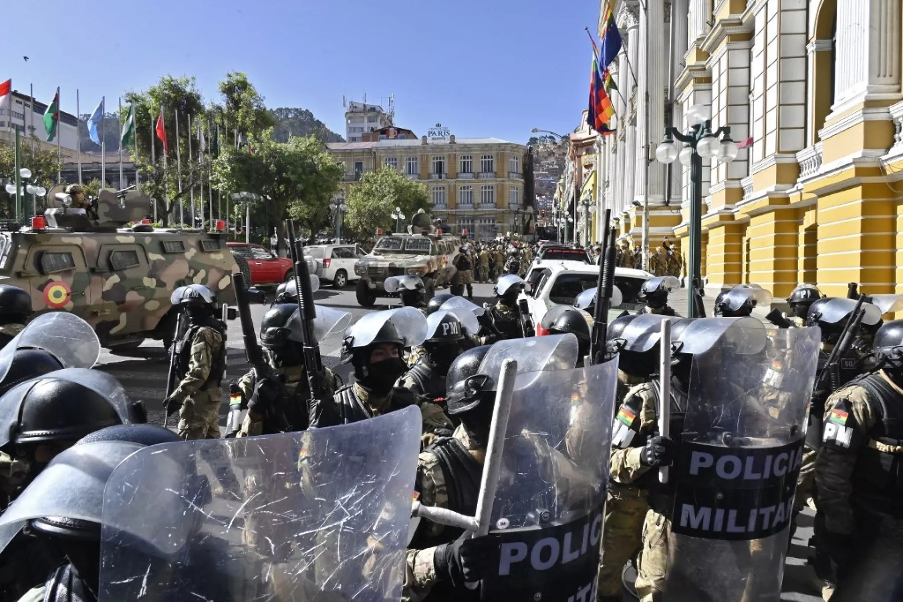 El presidente de Bolivia acusó al ejército de intentar un “golpe de Estado”