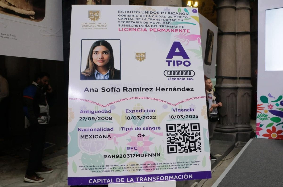 Licencia permanente de conducir en la CDMX