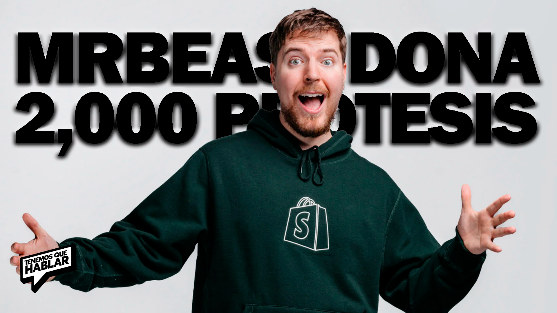 MrBeast impacta vidas: dona 2,000 prótesis para quienes más lo necesitan