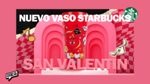 Starbucks lanza su nuevo vaso rojo de colección para San Valentín 2025: ¡Así luce!