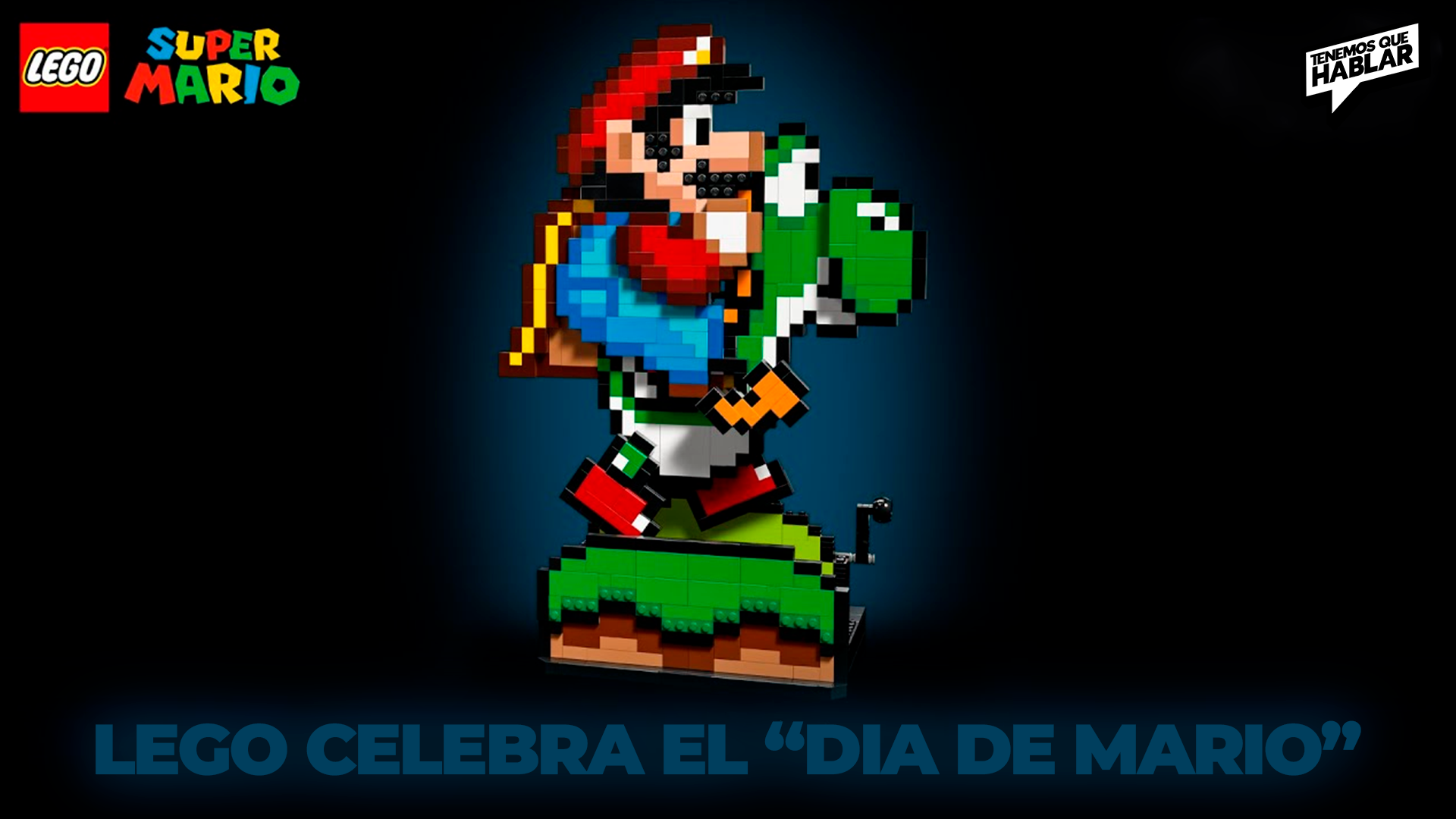 LEGO celebra el Día de Mario con un nuevo set que incluye a Yoshi